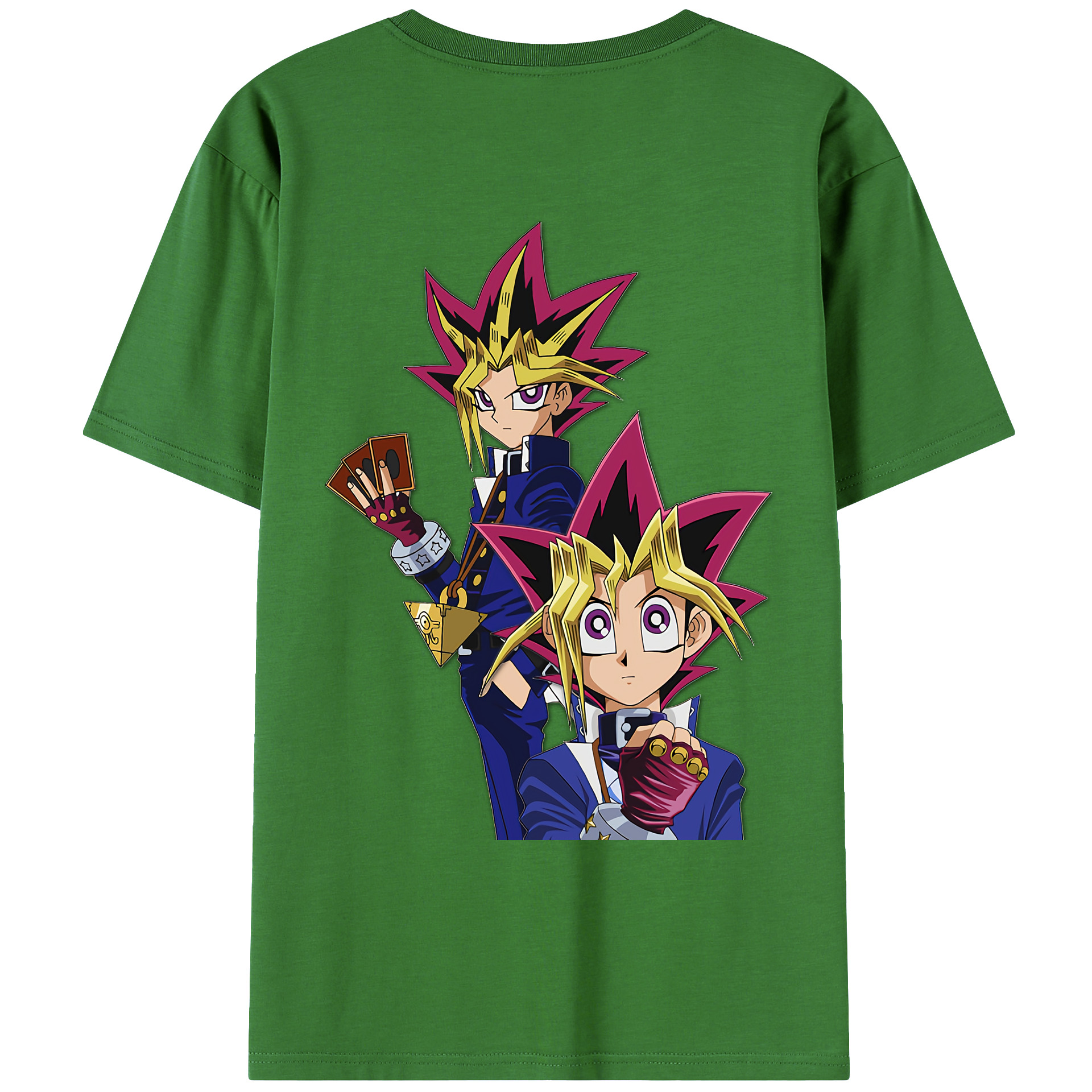 （画像用） 遊☆戯☆王 Yu-Gi-Oh! レディース半袖Tシャツ(バックプリント)